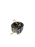 Coccinelle Nastro Shoulder Strap — Black