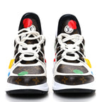 Louis Vuitton LV X YK Calfskin Monogram Dots Monogram Archlight Sneakers White