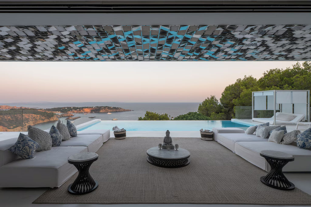 Super Rare Seafront Luxury Ibiza Villa in a Premier Gated Community in Sant Josep