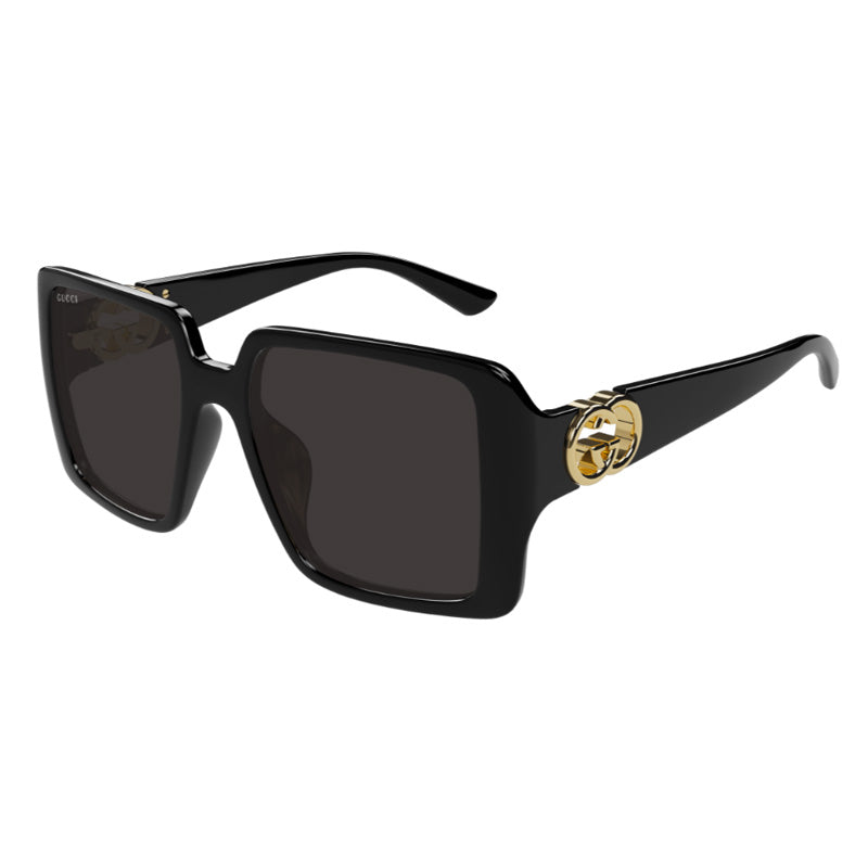Gucci GG1692S002 Square Frame Sunglasses — Black