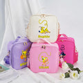 Bolsa de almuerzo aislante personalizada con nombre de Marsupilami de dibujos animados clásicos Regalo de cumpleaños para la vuelta al cole | Callie × Marsupilami