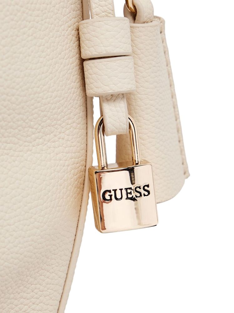 Guess Danya Hobo Shoulder Bag — White