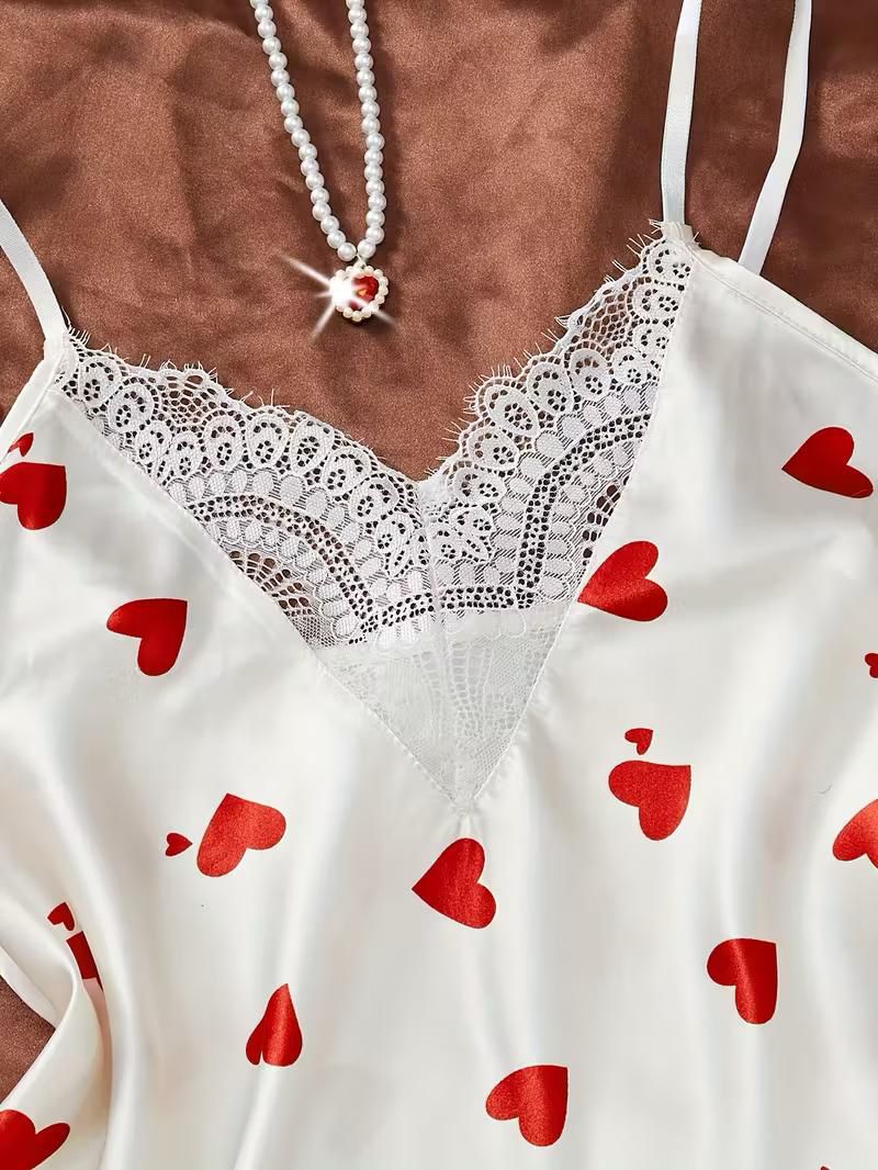 PIJAMA SATÉN 2 PIEZAS – VALENTINE 2