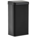 50L Touchless Sensor Bin with Soft-Close Lid, Anti-Fingerprint Finish, Black