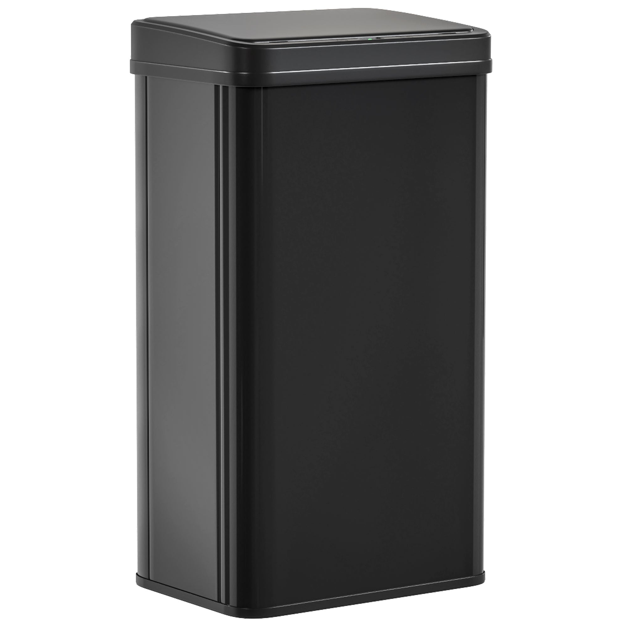 50L Touchless Sensor Bin with Soft-Close Lid, Anti-Fingerprint Finish, Black