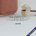Round Diamond Eternity Wedding Band