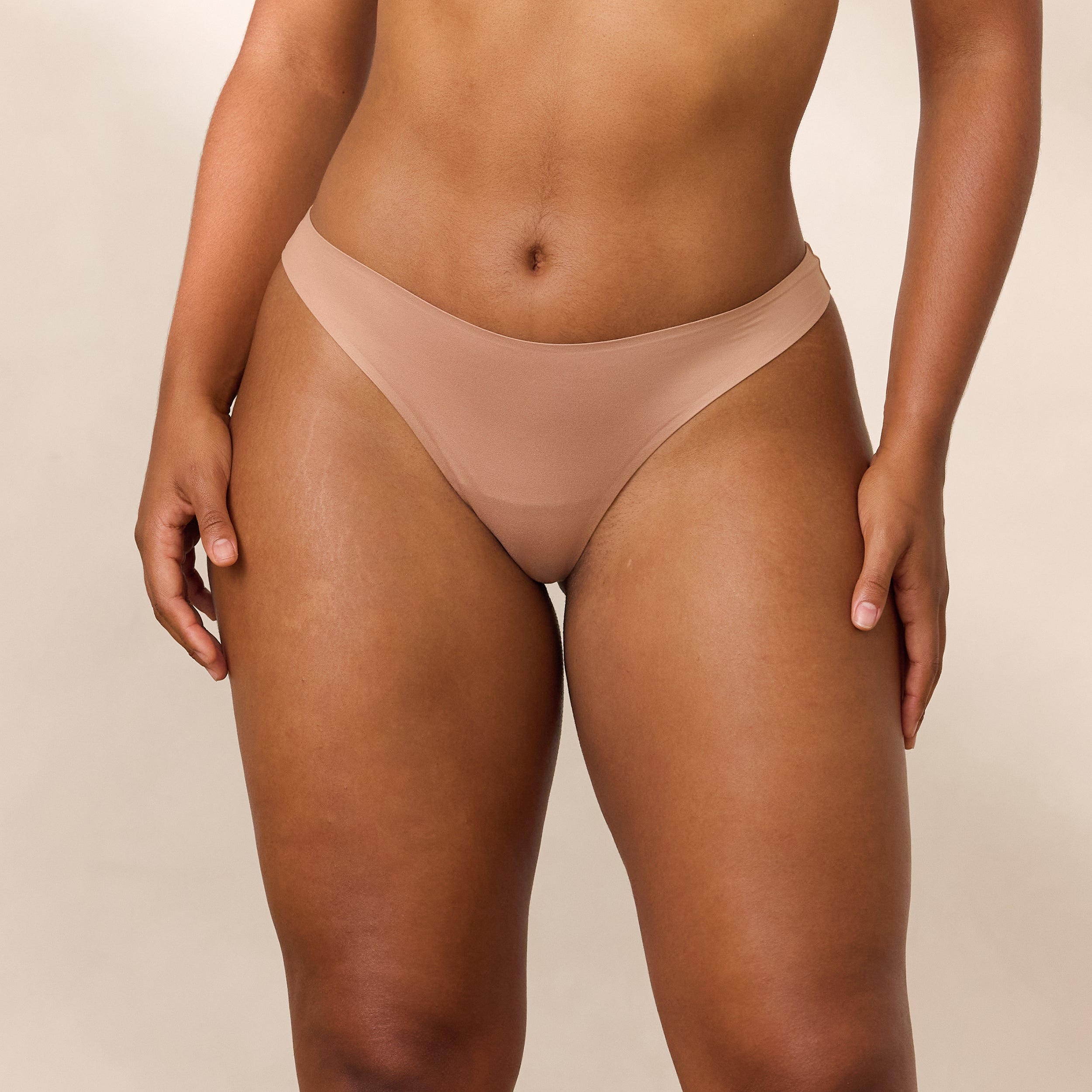 Lounge Underwear Everyday Ultimate Thong - Honey