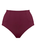 Eres High-Waisted Briefs — Burgundy