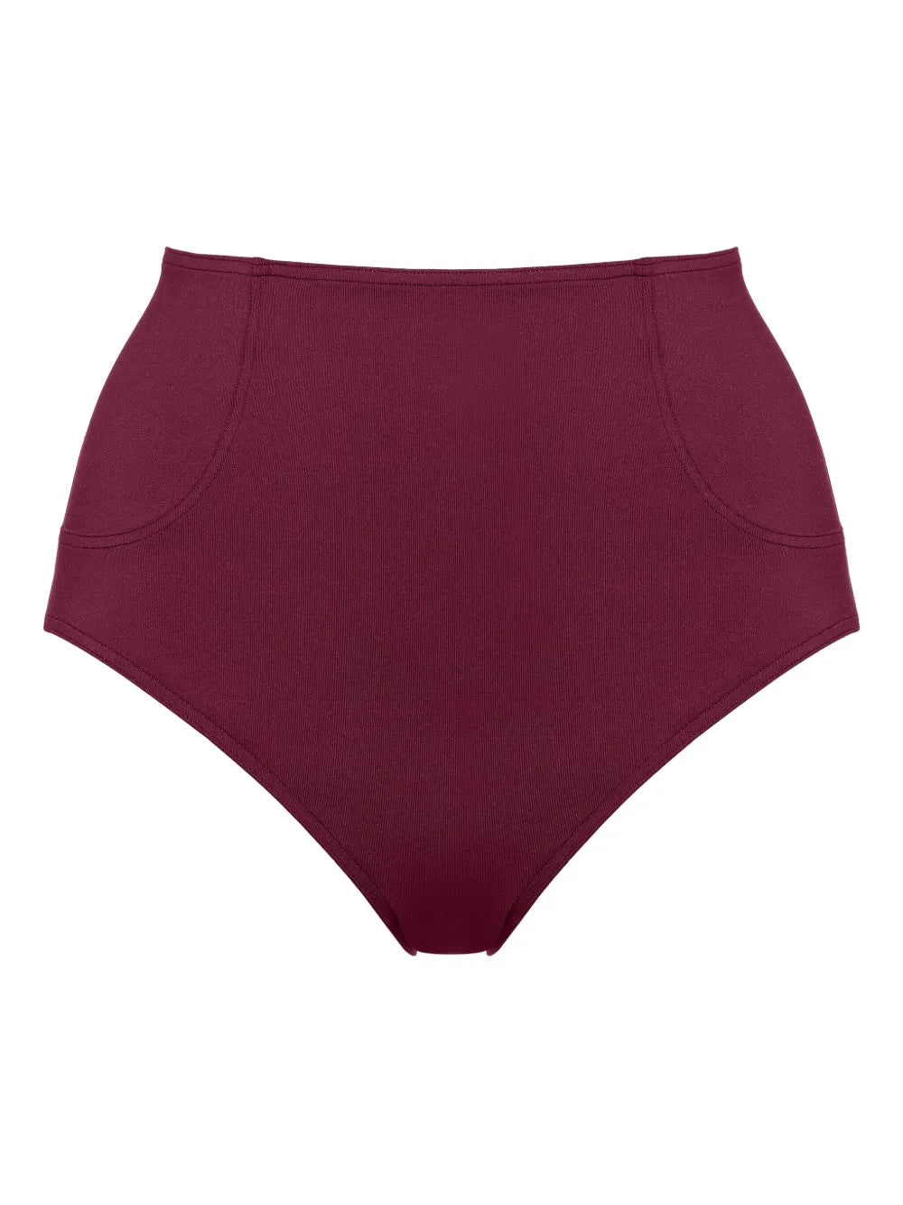 Eres High-Waisted Briefs — Burgundy