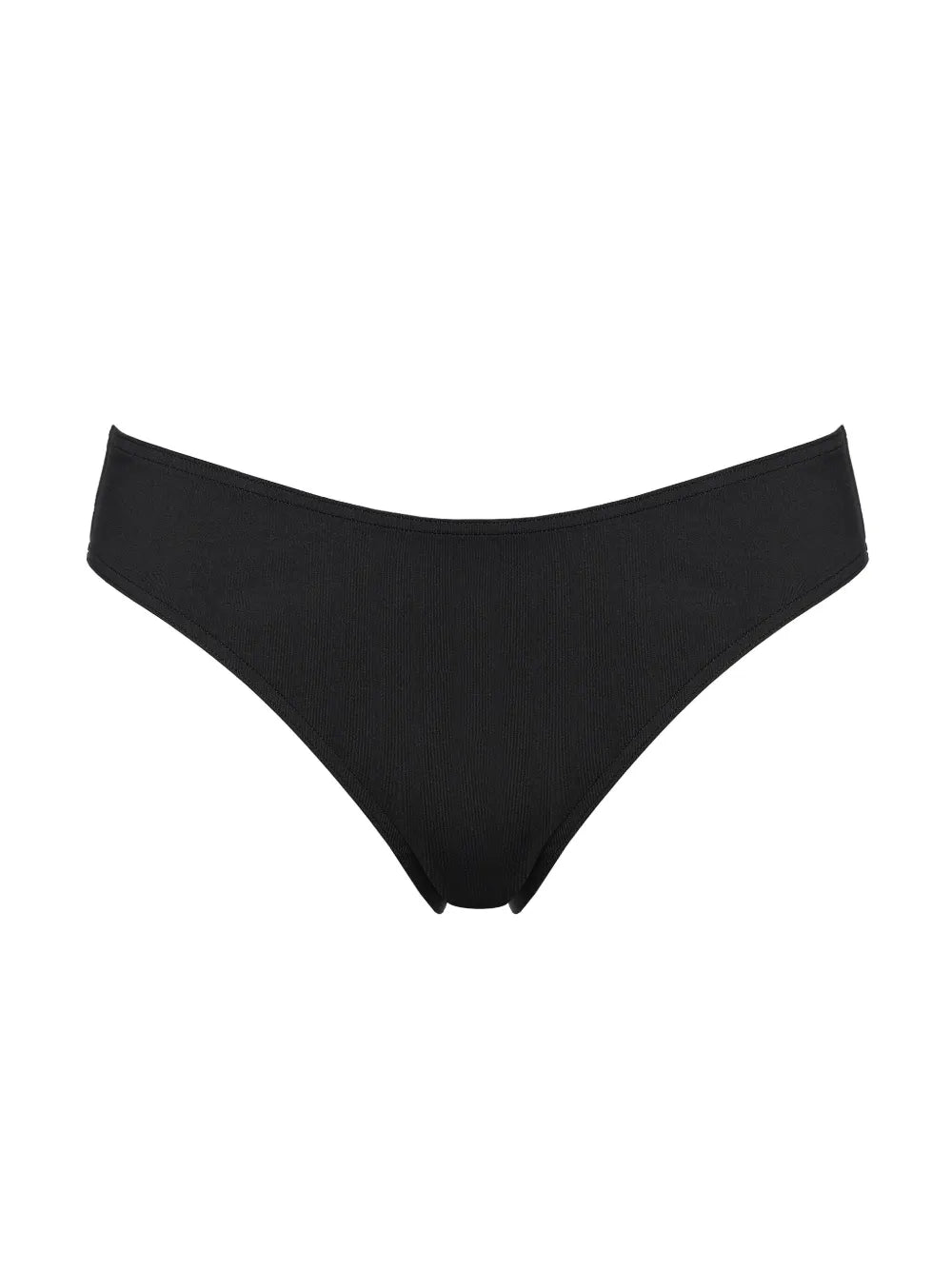 Eres Organza Bow-Detail High-Cut Briefs — Black