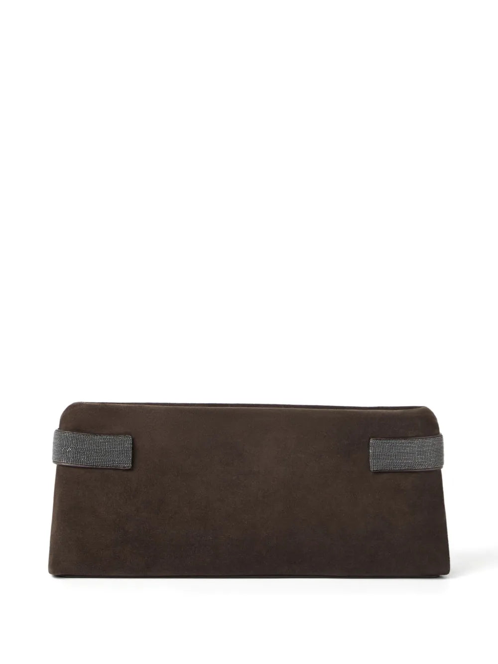 Brunello Cucinelli Essence Clutch — Brown