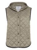 Brunello Cucinelli Quilted Vest — Beige