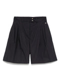 Herno Cotton Jersey Shorts — Black