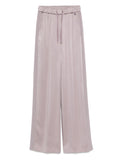 Herno Drawstring Wide-Leg Trousers — Mauve