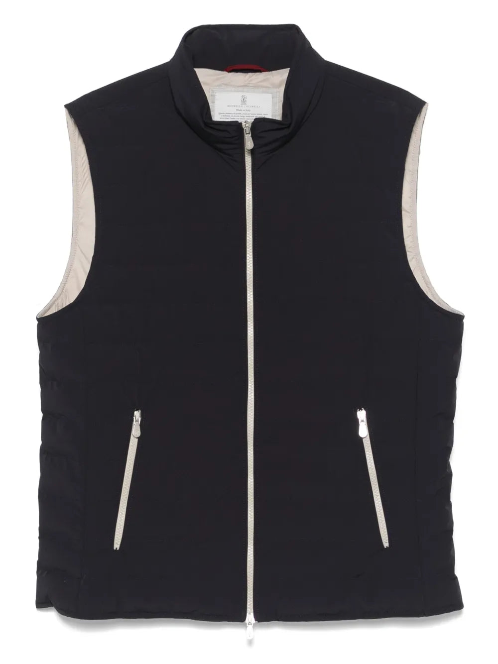 Brunello Cucinelli Quilted Gilet — Black