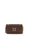 Pinko Love Shoulder Bag — Brown