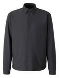 Herno Resort-Style Button-Front Shirt — Dark Grey