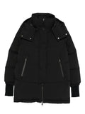 Herno Padded with Detachable Hood Down Jacket — Black