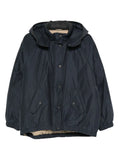 Brunello Cucinelli Hooded Jacket — Navy