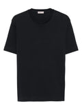Herno Logo-Embroidered T-Shirt — black