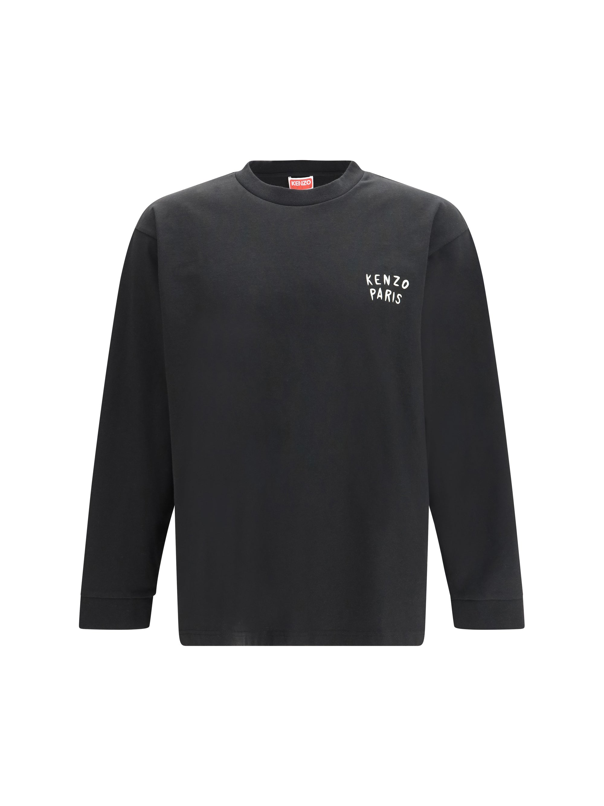 Kenzo Paris Long-Sleeve T-Shirt — Black