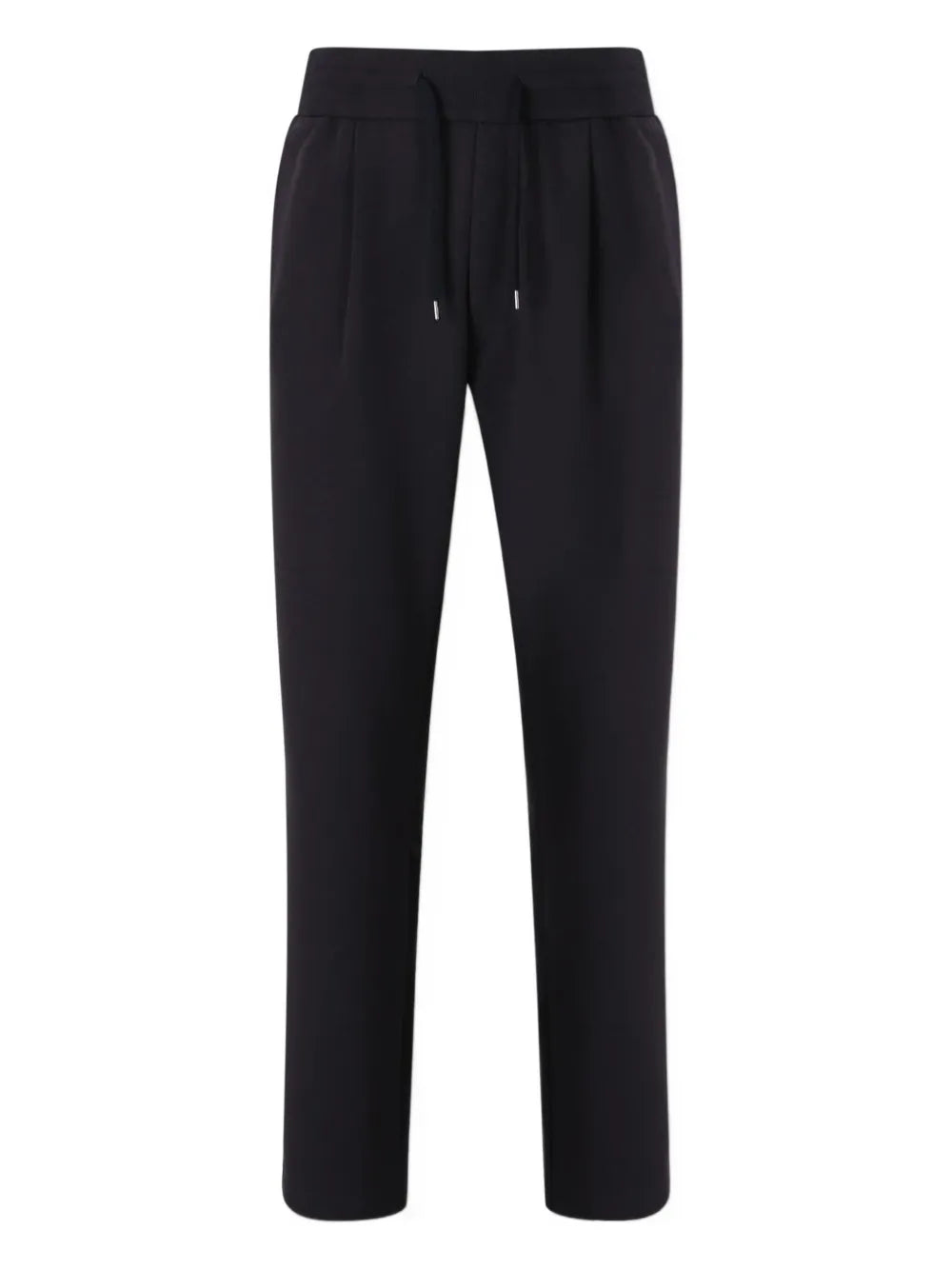 Herno Pleat-Detailed Trousers — Black
