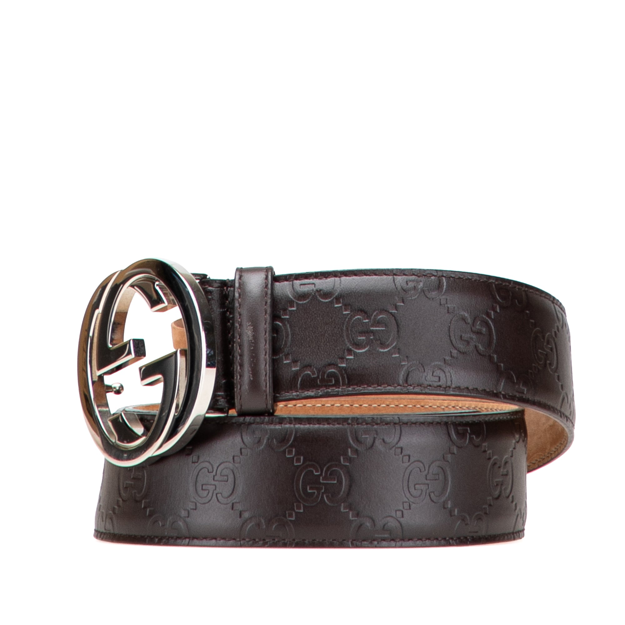 Guccissima Interlocking G Belt