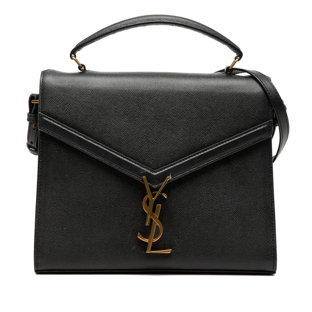 Medium Grain de Poudre Classic Monogram Cassandra Top Handle Bag