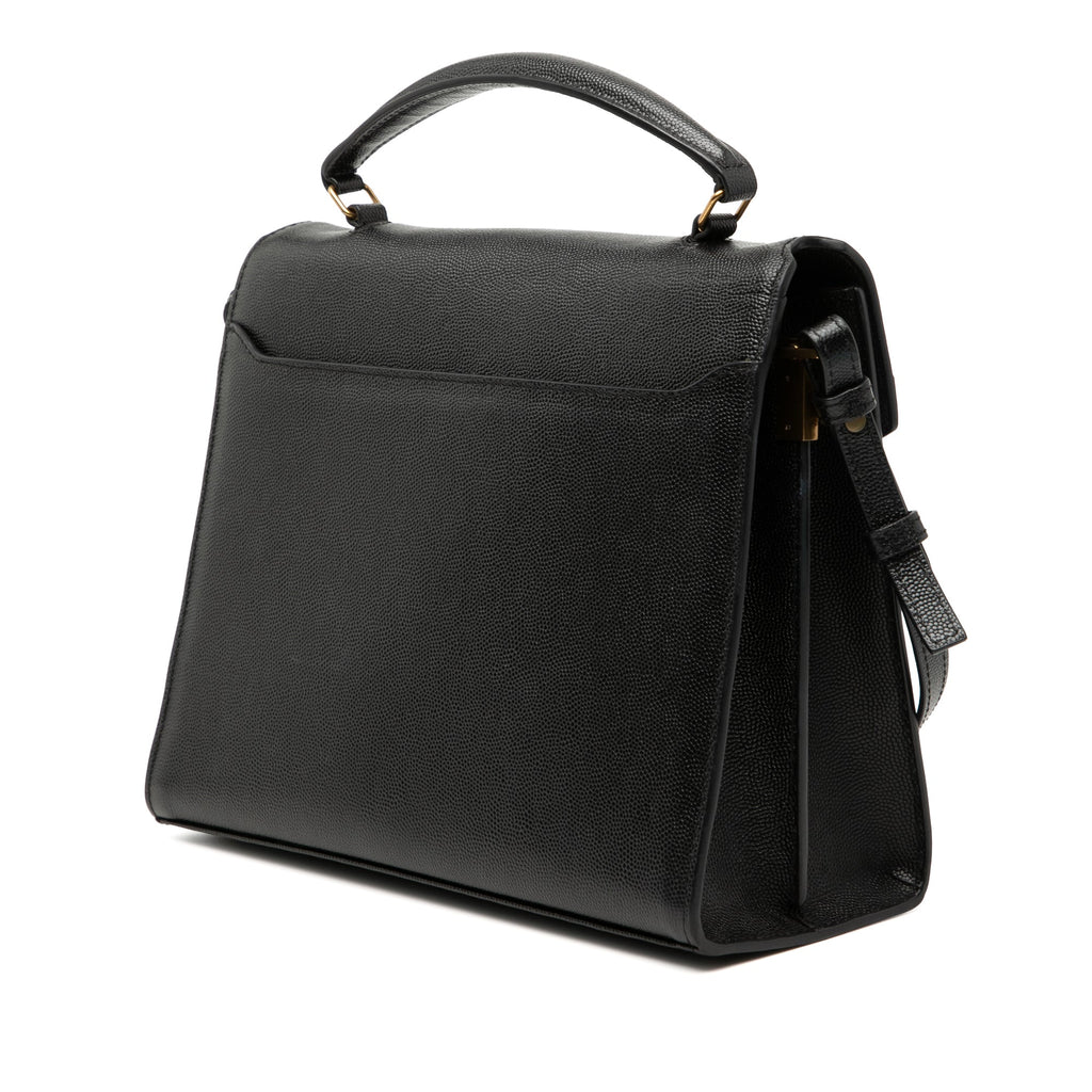 Medium Grain de Poudre Classic Monogram Cassandra Top Handle Bag