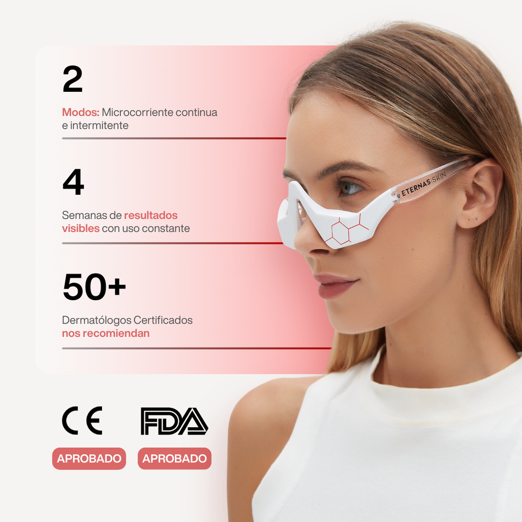 Reparador Bolsas y Ojeras con LED y Microcorriente