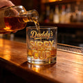 Vaso Personalizado con Letra Dorada XX's Sippy Cup 10 oz Old Fashioned Rock Whiskey Glass Regalo de Cumpleaños para Hombre Bartender Entusiasta del Whisky
