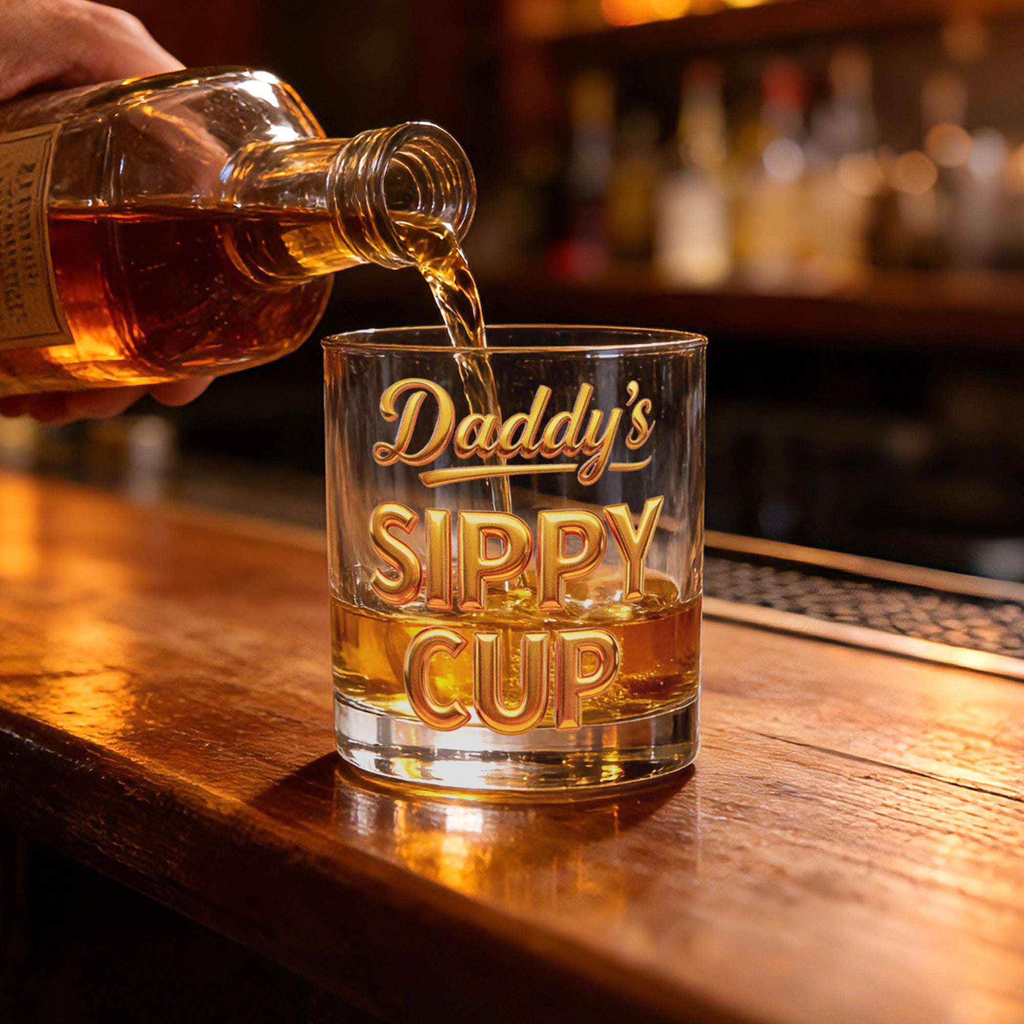 Vaso Personalizado con Letra Dorada XX's Sippy Cup 10 oz Old Fashioned Rock Whiskey Glass Regalo de Cumpleaños para Hombre Bartender Entusiasta del Whisky