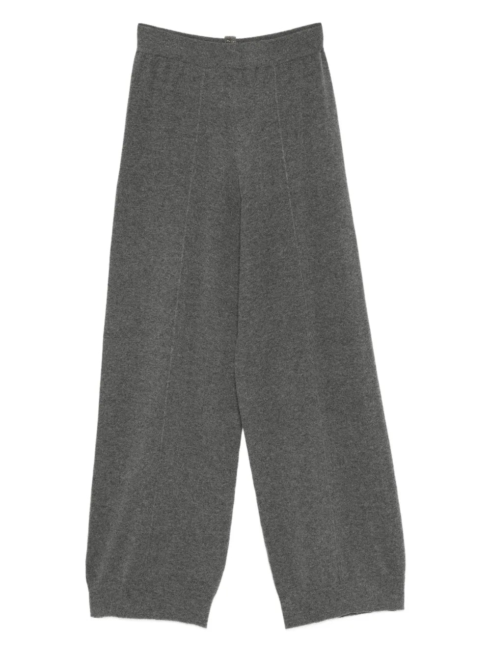 Fabiana Filippi Virgin Wool Knit Trousers — grey