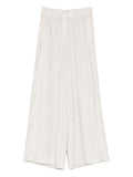 Peserico Elastic-Waist Trousers — Beige