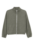 Peserico Glitter Lurex Sweatshirt — Green