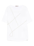 Herno Crew-Neck Cotton T-Shirt — white