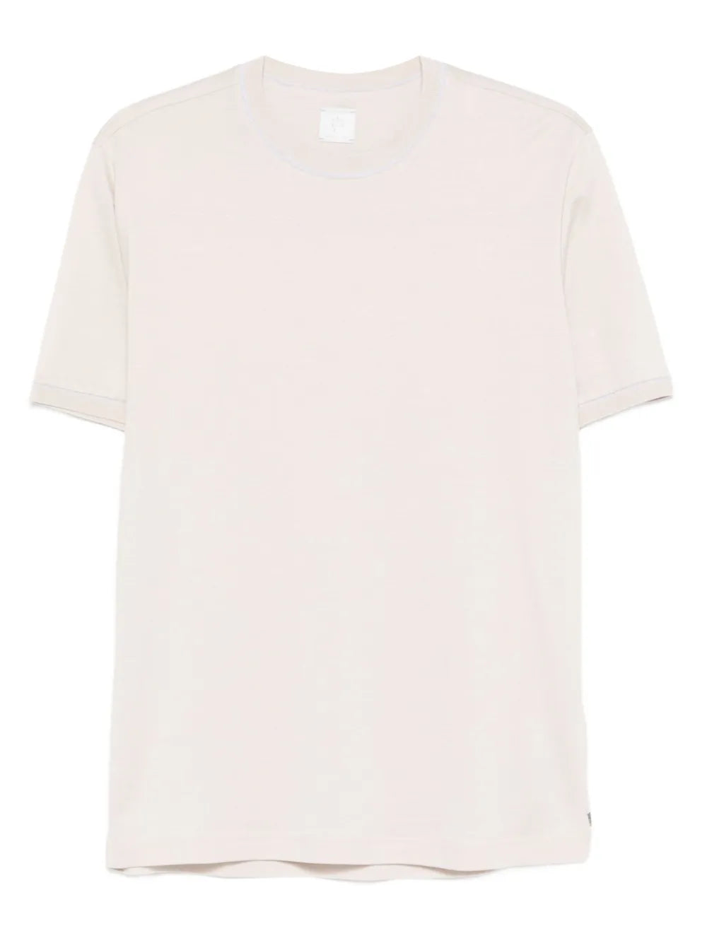 Eleventy Cotton T-Shirt — Beige