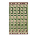 Sage Totem Stripe Accent Rug