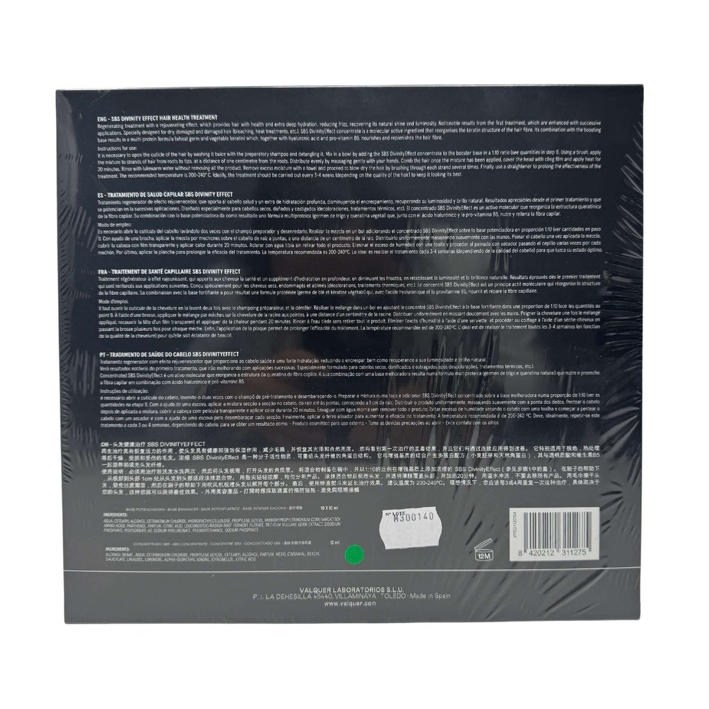 Tratamiento de salud capilar SBS Divinity Effect