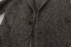 Men's Gray Cotton Single Breasted Fantasy Blazer Clothing