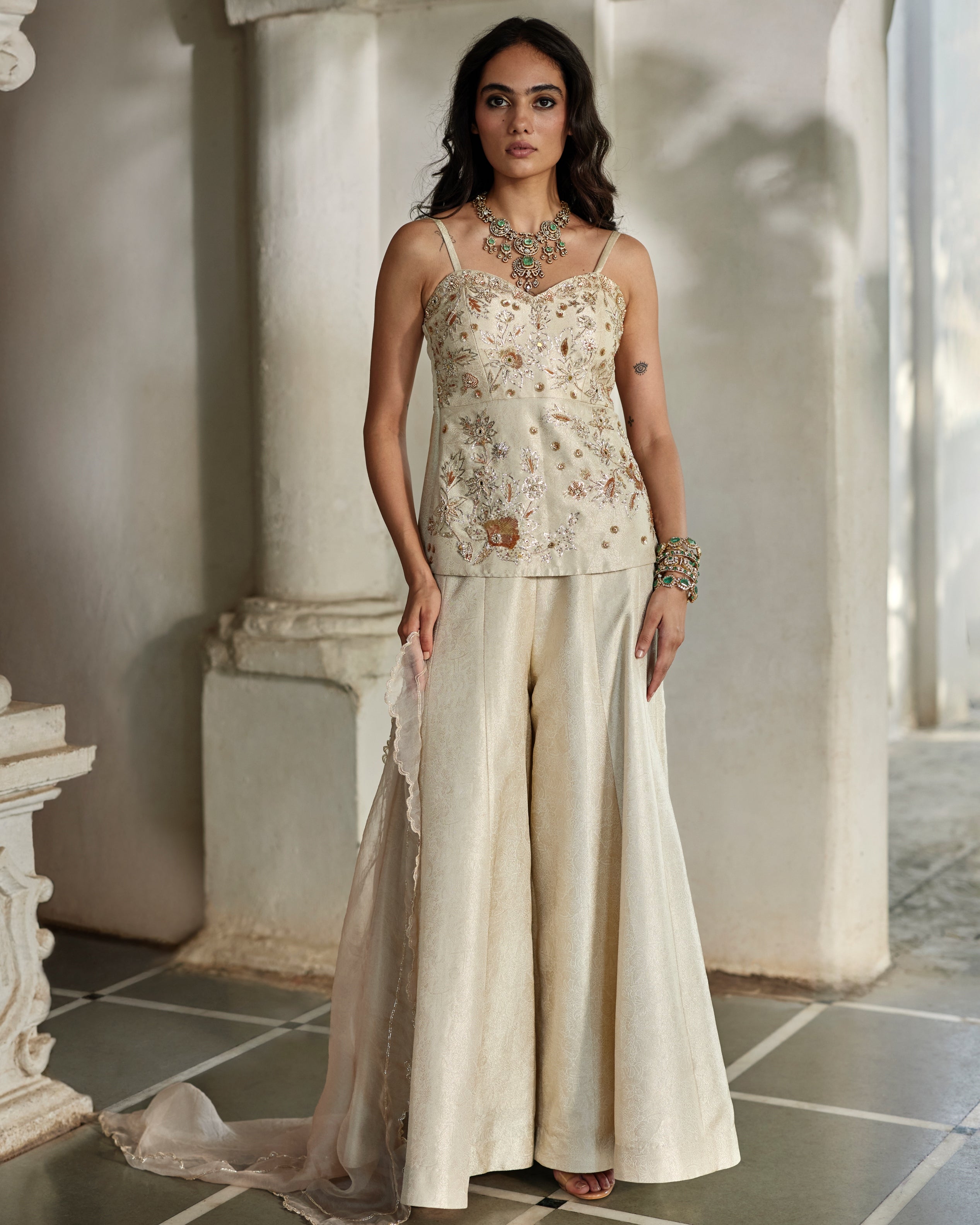 Niri Kurti Set By KYNAH, Luxury Indian Fashion & Bridal Wear