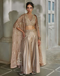 Lyra Cape Trouser Set By KYNAH, Luxury Indian Fashion & Bridal Wear