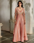 Mira Cape Jumpsuit Set By KYNAH, Luxury Indian Fashion & Bridal Wear