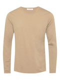 Orlebar Brown Merino Wool T-Shirt — Beige