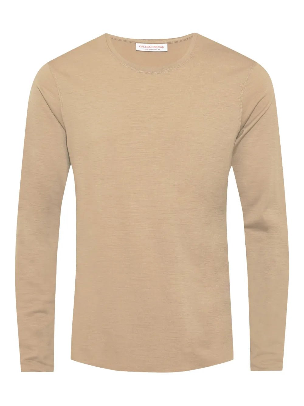 Orlebar Brown Merino Wool T-Shirt — Beige