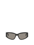 Balenciaga 858833T0039 Rectangular Acetate Sunglasses — Black
