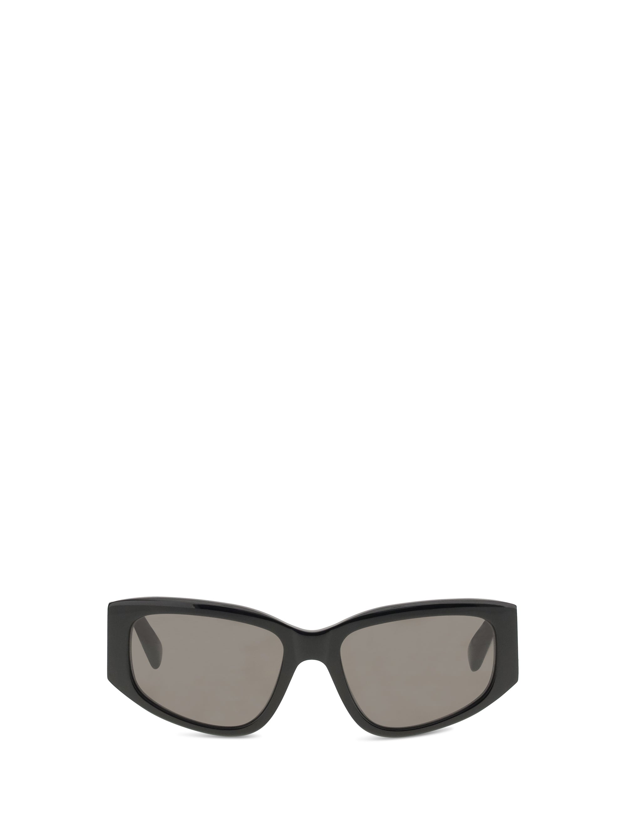 Balenciaga 858833T0039 Rectangular Acetate Sunglasses — Black