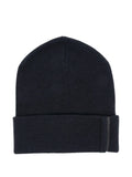 Brunello Cucinelli Cashmere Beaded Beanie — Navy