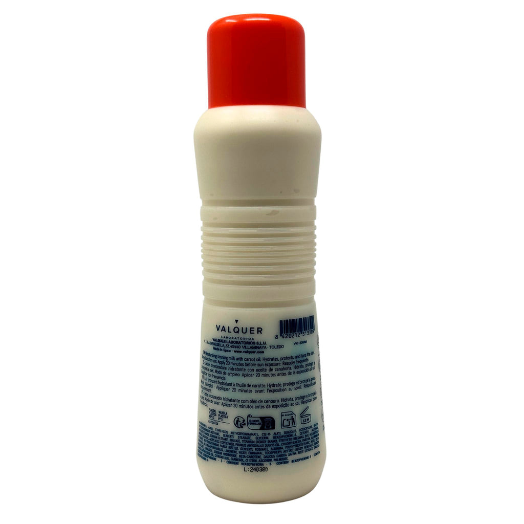 Leche Hidratante Bronceadora de Zanahorias Facial y Corporal SPF 30 – 480 ml
