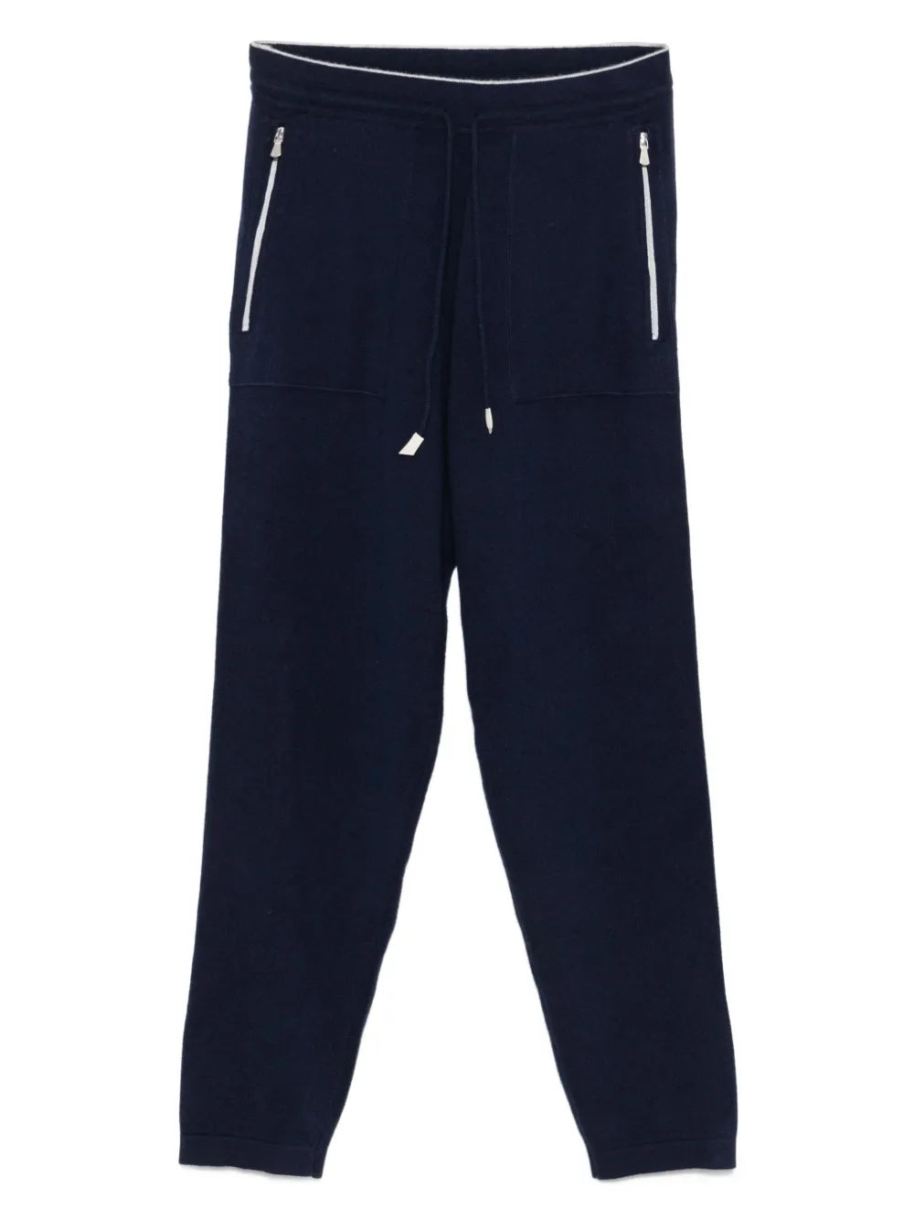 Eleventy Cashmere Track Joggers — navy